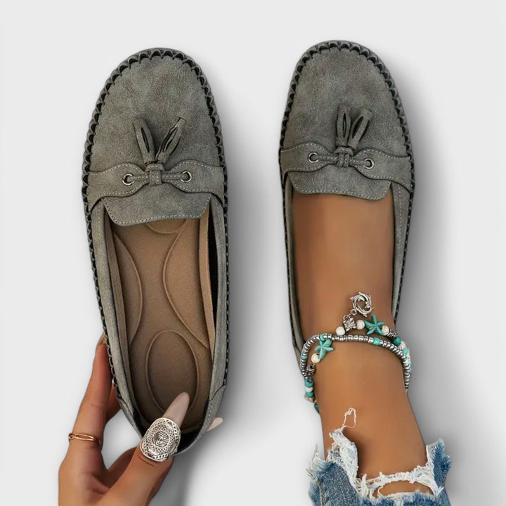 Women's Orthopedic Tassel Loafers Slip-On Flat Moccasin