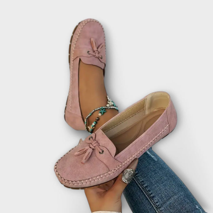 Women's Orthopedic Tassel Loafers Slip-On Flat Moccasin