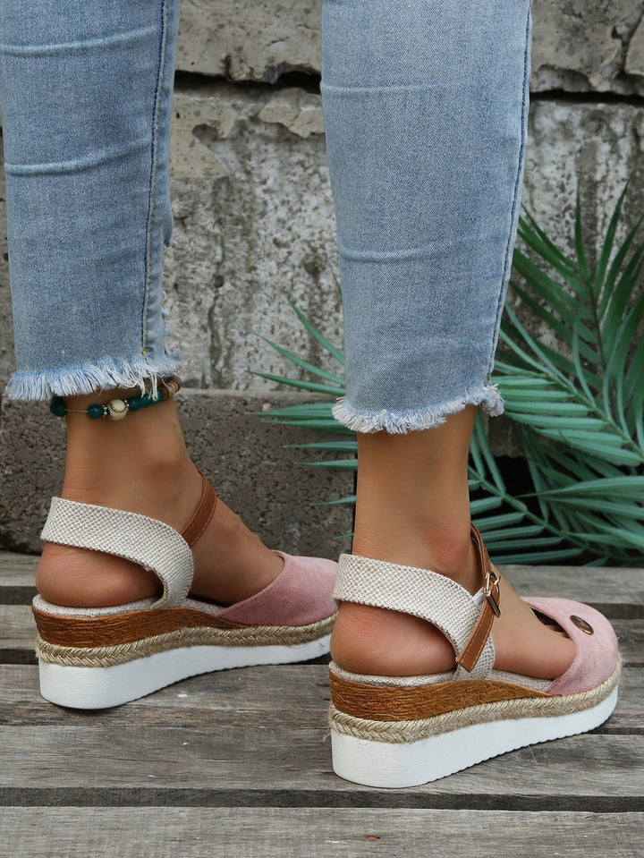 Women's Orthopedic Woven Cushioned Sandals