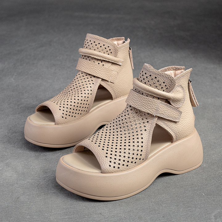 Women's Orthopedic Platform Sandals with Open Toe