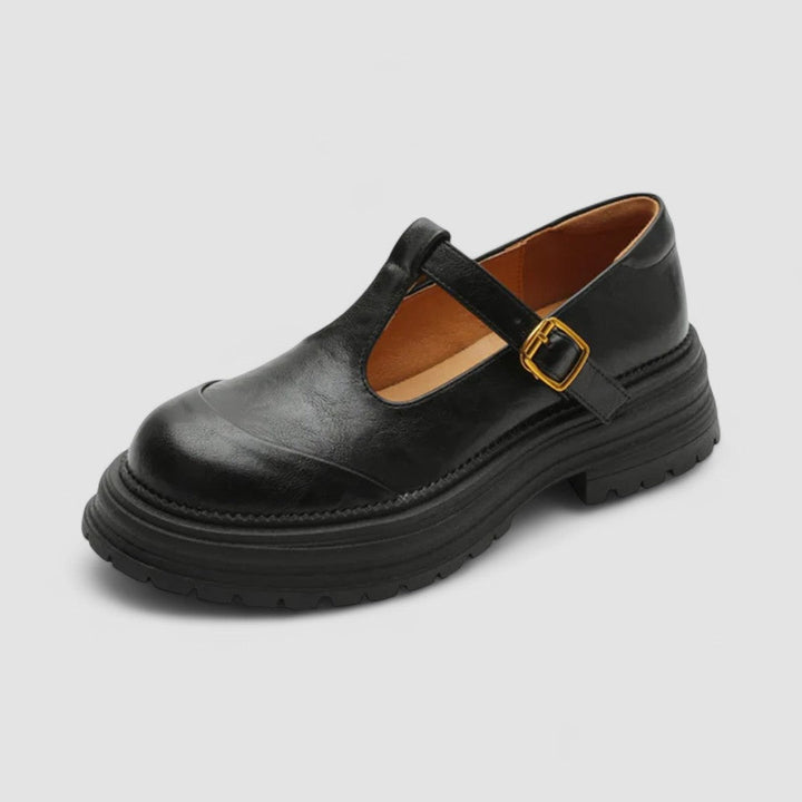 Women's Orthopedic T-Strap Mary Jane Platform Shoes