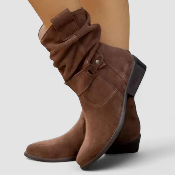 Women's Suede Orthopedic Ankle Boots