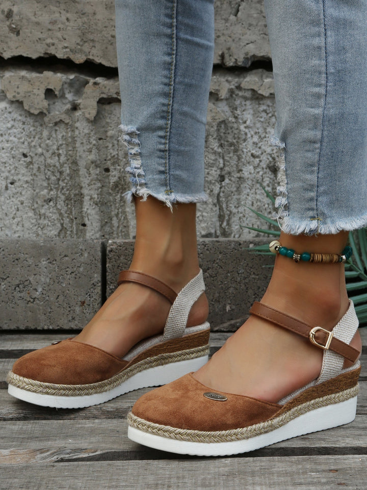 Women's Orthopedic Woven Cushioned Sandals