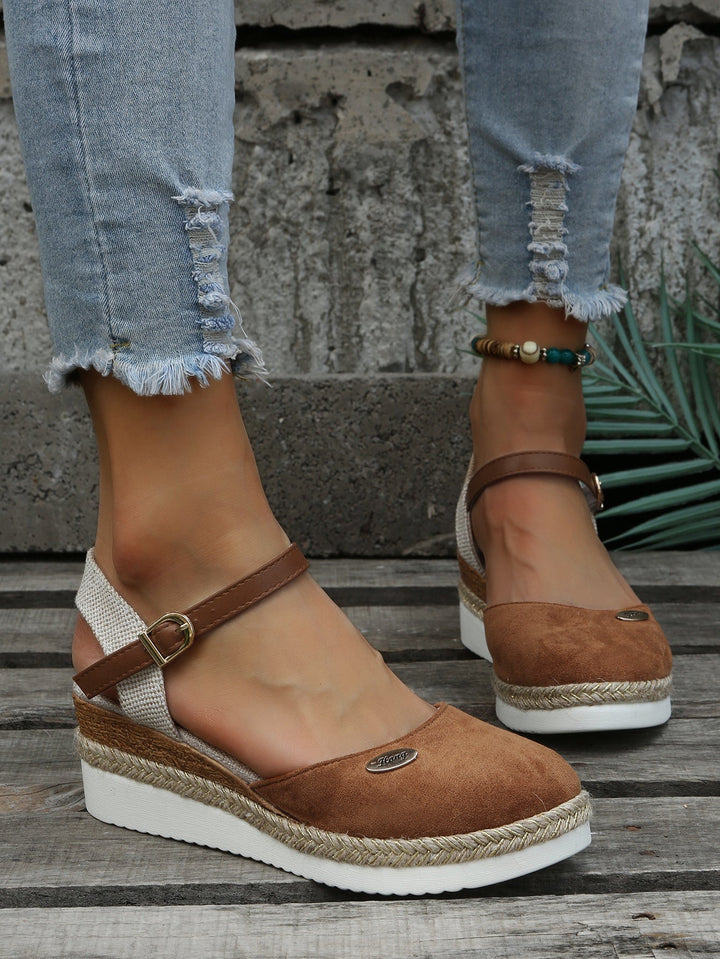 Women's Orthopedic Woven Cushioned Sandals