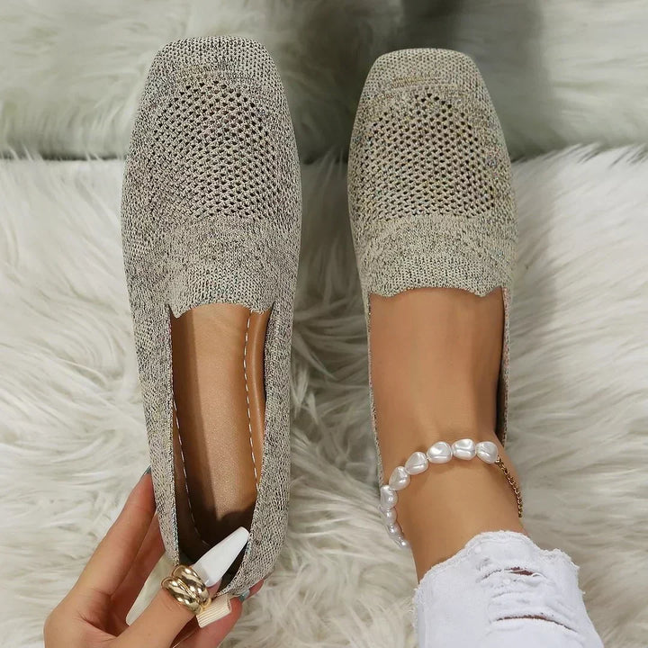 Women's Orthopedic Classic Lightweight Knit Slip-On Loafers