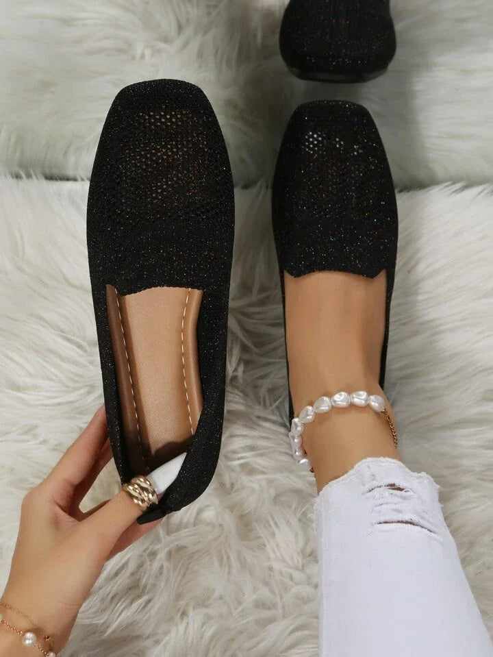 Women's Orthopedic Classic Lightweight Knit Slip-On Loafers