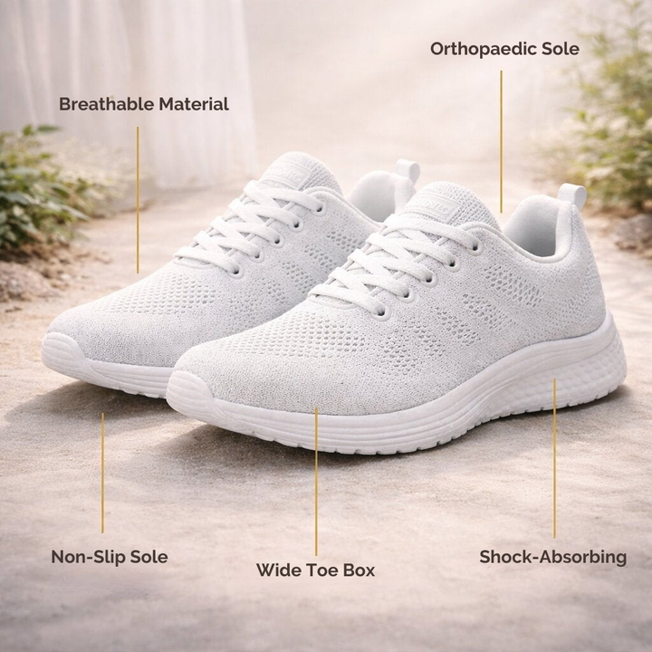 Women's Orthopedic Knit Sneakers Air Cushion Sole