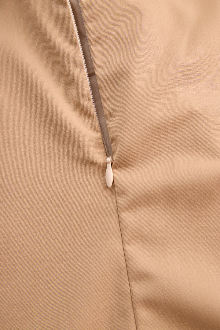 Women's Sleeveless Halter Blouse with Neck Tie Detail
