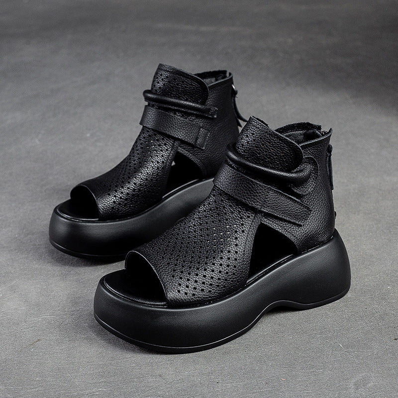Women's Orthopedic Platform Sandals with Open Toe
