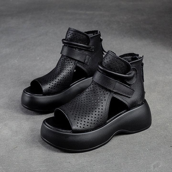 Women's Orthopedic Platform Sandals with Open Toe