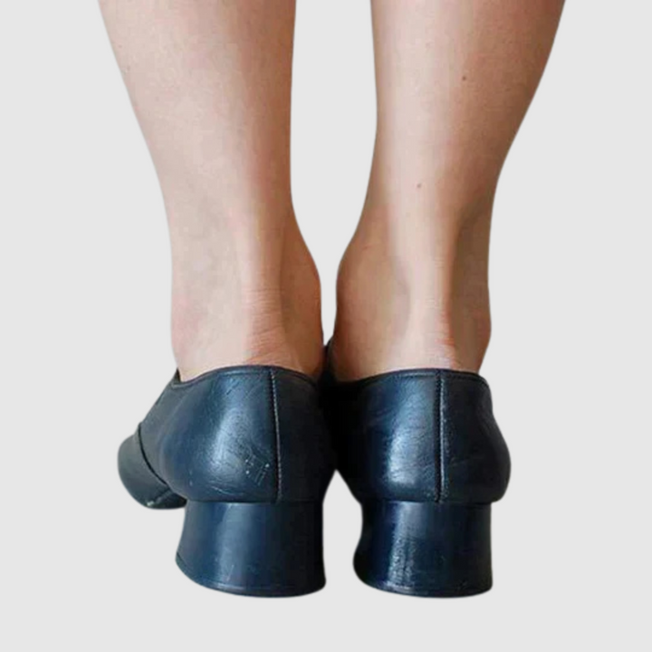 Women's Orthopedic Mary Jane Flats with Buckle Strap