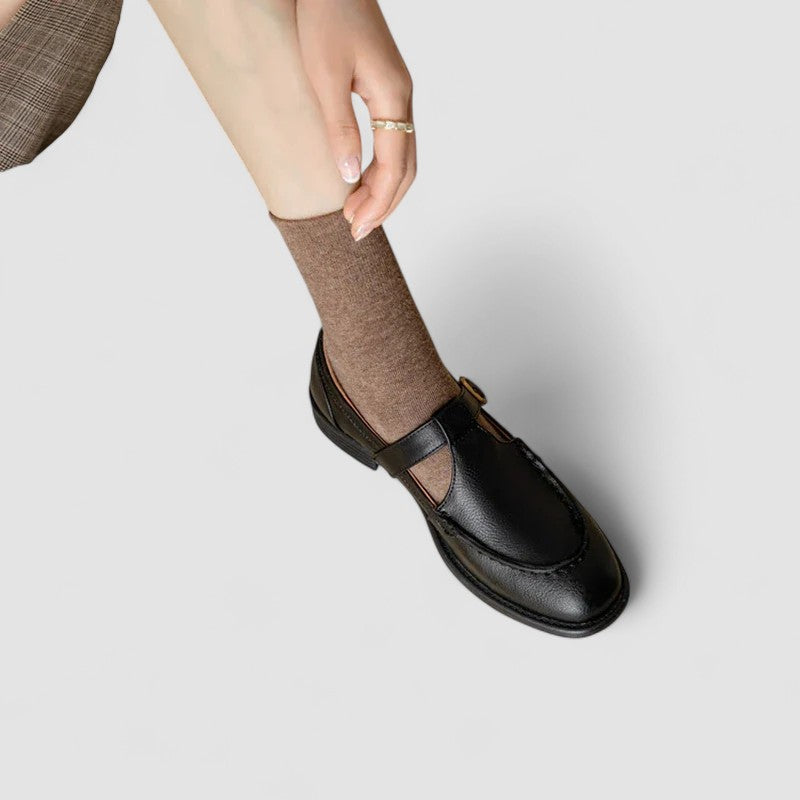 Women's Orthopedic Mary Jane Shoes with Square Toe