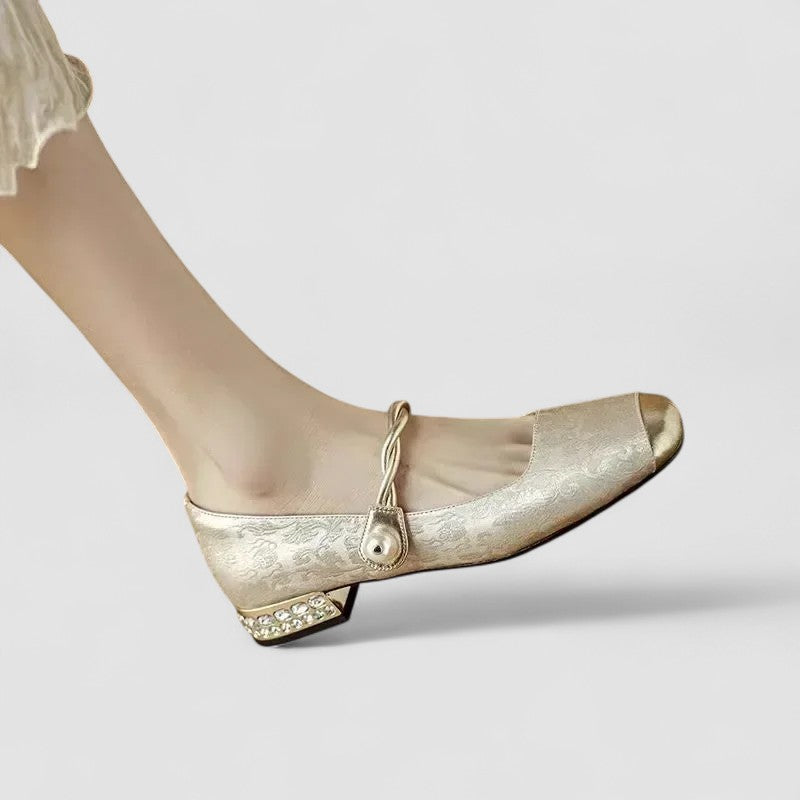 Women's Orthopedic Mary Jane Shoes with Low Heel