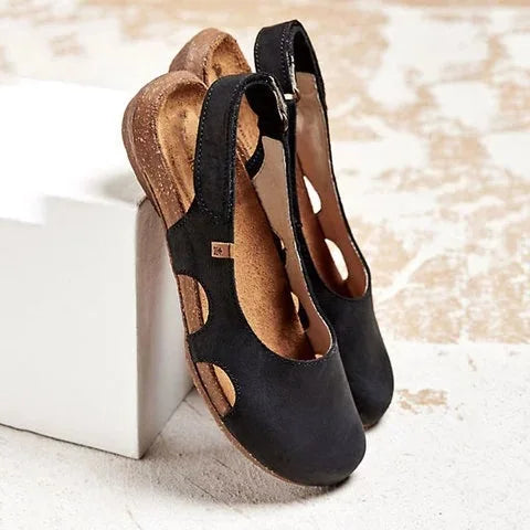 Women's Orthopedic Slingback Sandals with Closed Toe