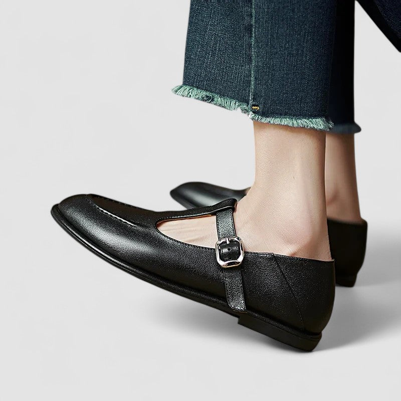 Women's Orthopedic Mary Jane Shoes with Low Heel