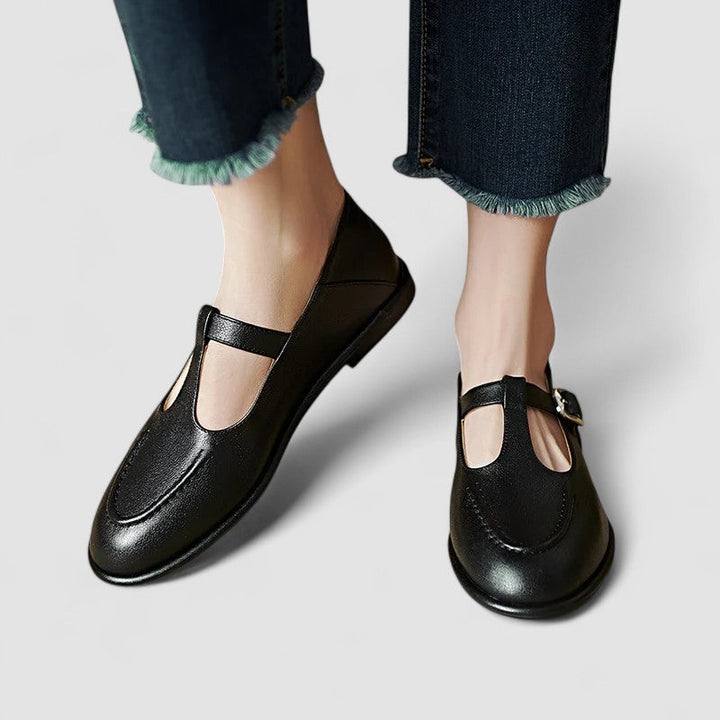 Women's Orthopedic Mary Jane Shoes with Low Heel