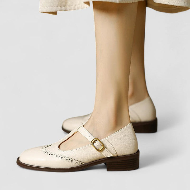 Women's Casual Mary Jane Shoes with Ankle Strap