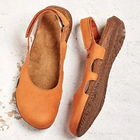 Women's Orthopedic Slingback Sandals with Closed Toe
