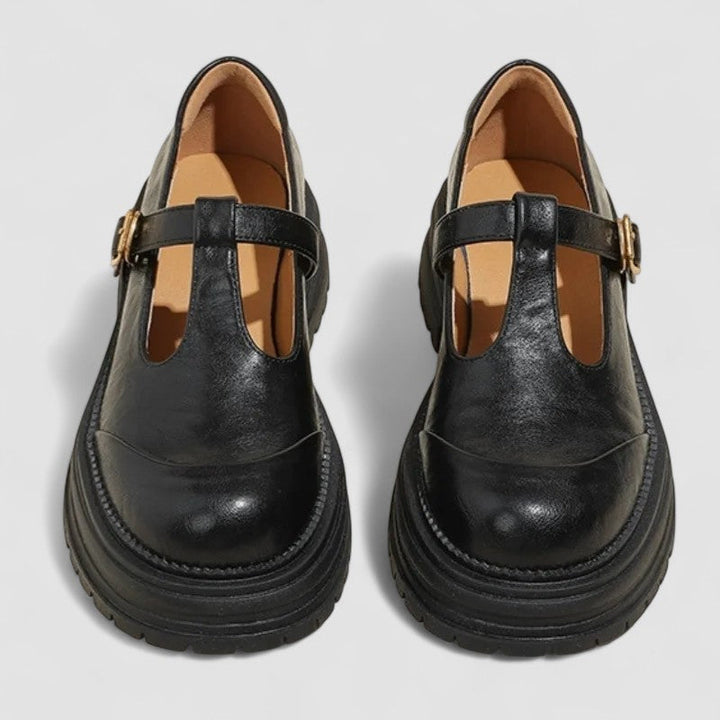 Women's Orthopedic T-Strap Mary Jane Platform Shoes