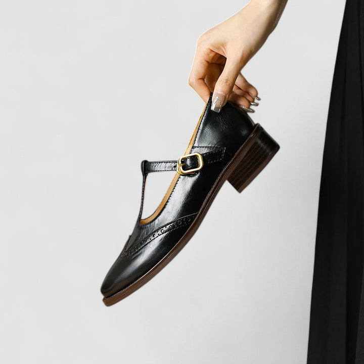 Women's Casual Mary Jane Shoes with Ankle Strap