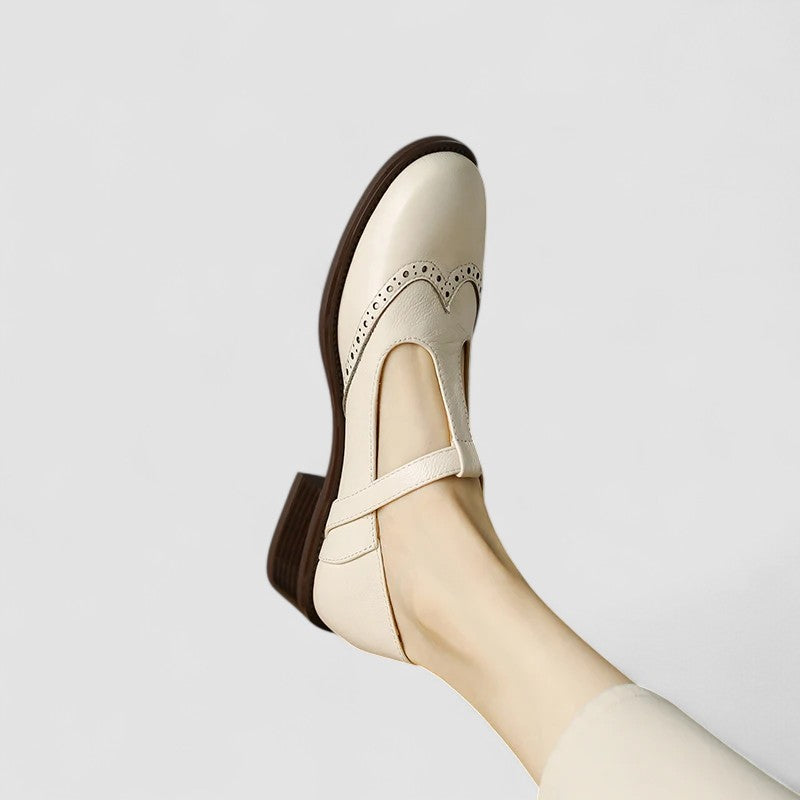 Women's Casual Mary Jane Shoes with Ankle Strap