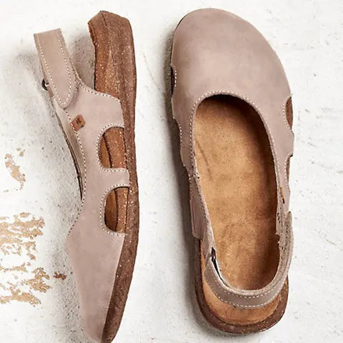 Women's Orthopedic Slingback Sandals with Closed Toe
