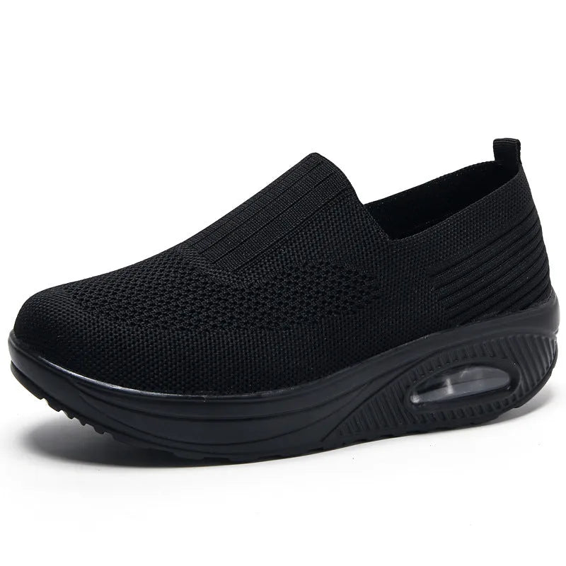 Women's Orthopedic Knit Air Cushion Slip-On Sneakers