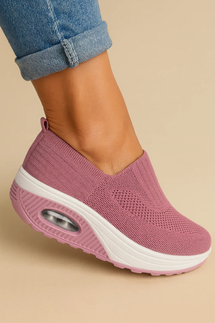 Women's Orthopedic Knit Air Cushion Slip-On Sneakers