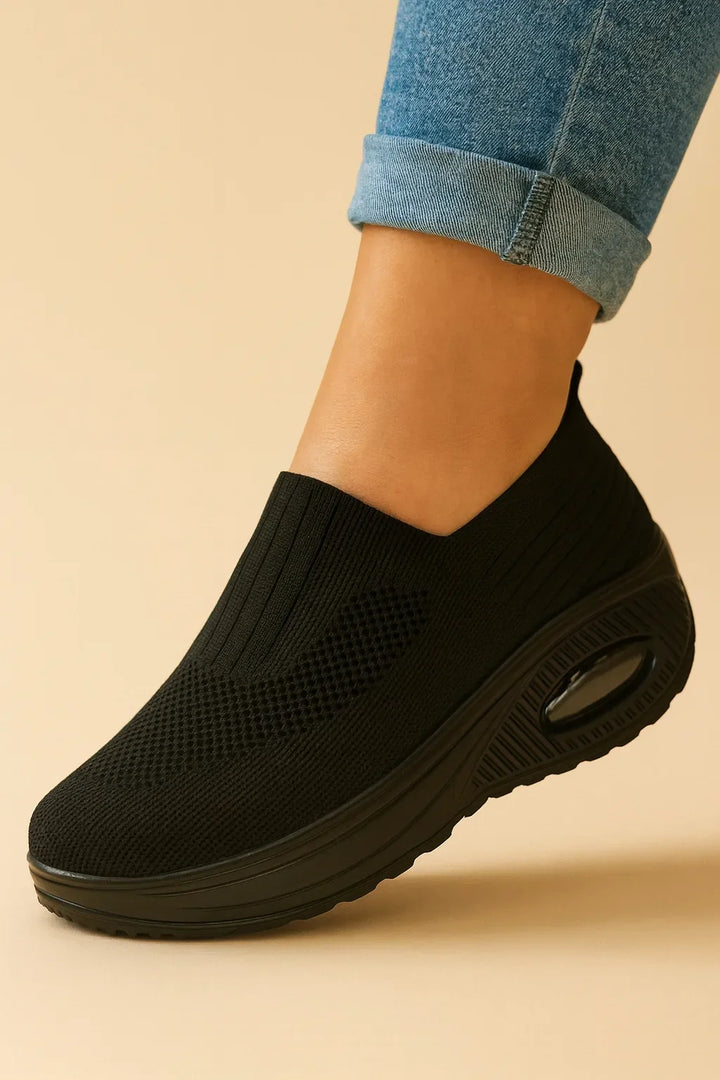Women's Orthopedic Knit Air Cushion Slip-On Sneakers