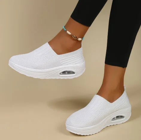 Women's Orthopedic Knit Air Cushion Slip-On Sneakers