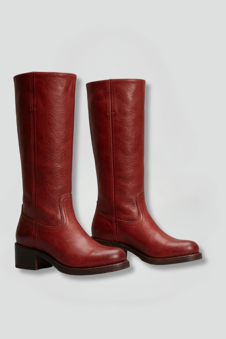 Women's Orthopedic Round Toe Mid-Calf Block Heel Boots