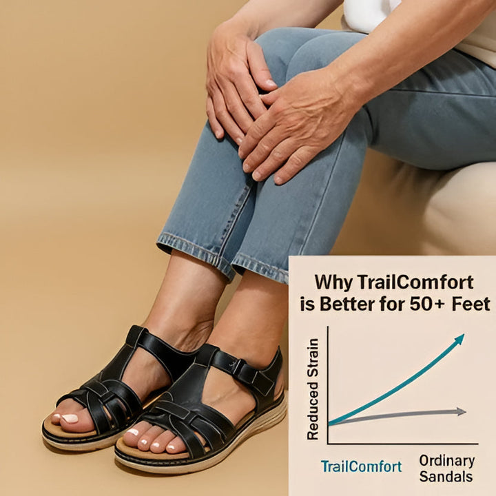 Women's Orthopedic Adjustable Strap Open Toe Sandals