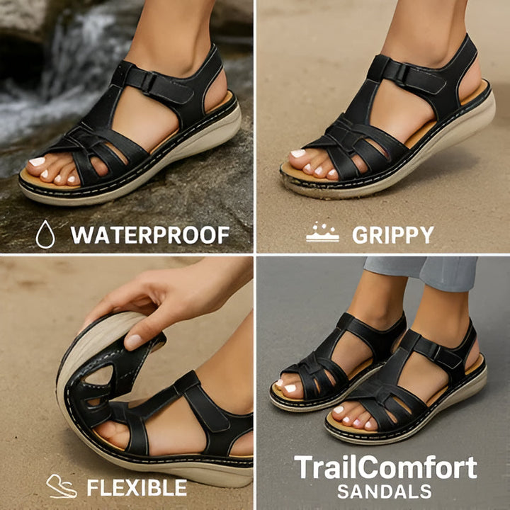 Women's Orthopedic Adjustable Strap Open Toe Sandals