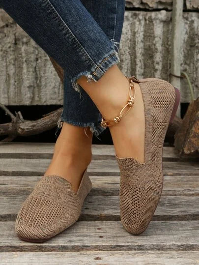 Women's Orthopedic Classic Lightweight Knit Slip-On Loafers
