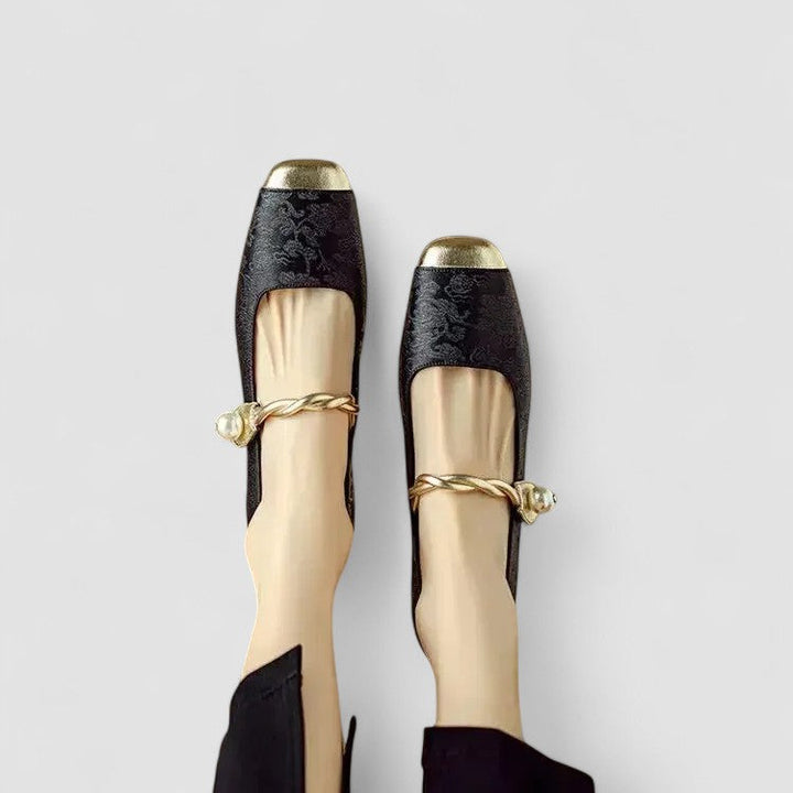 Women's Orthopedic Mary Jane Shoes with Low Heel