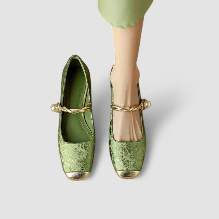 Women's Orthopedic Mary Jane Shoes with Low Heel