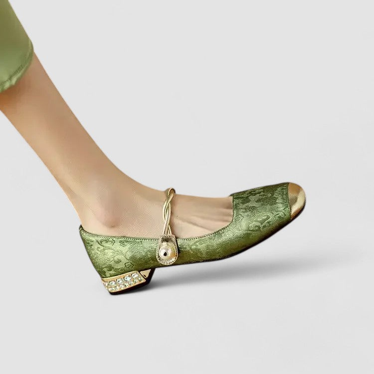 Women's Orthopedic Mary Jane Shoes with Low Heel