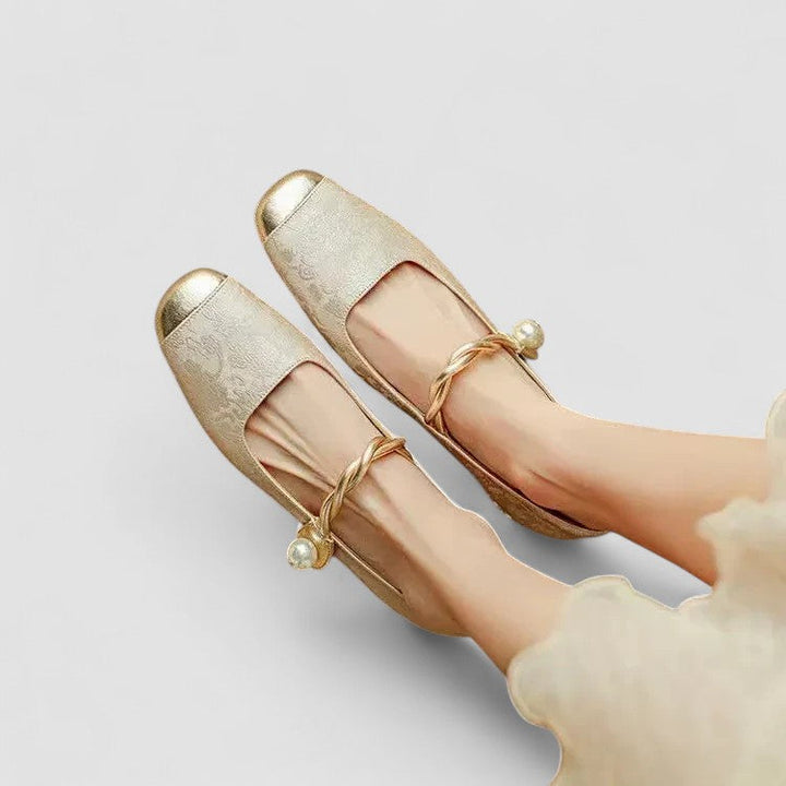 Women's Orthopedic Mary Jane Shoes with Low Heel