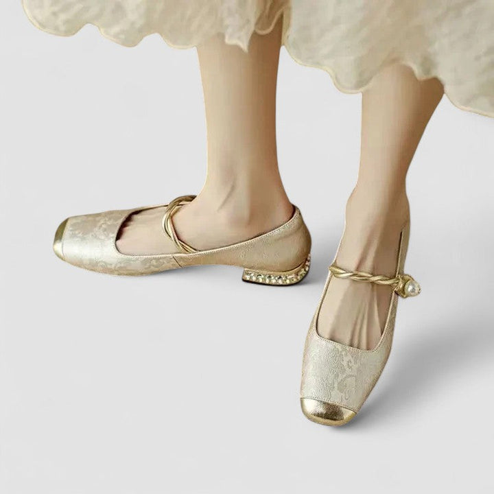Women's Orthopedic Mary Jane Shoes with Low Heel