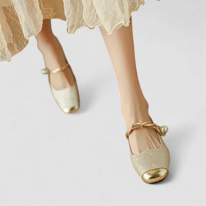 Women's Orthopedic Mary Jane Shoes with Low Heel