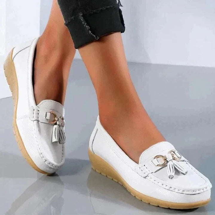Women's Orthopedic Tassel Slip On Comfort Loafers
