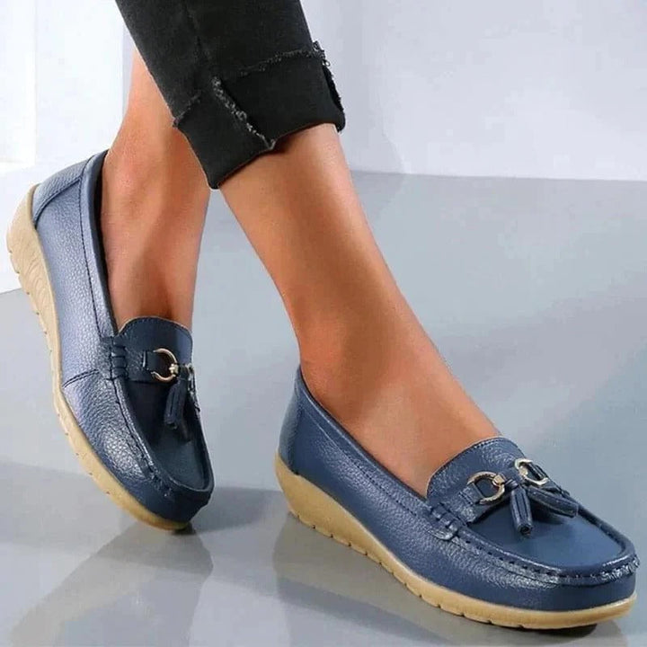 Women's Orthopedic Tassel Slip On Comfort Loafers