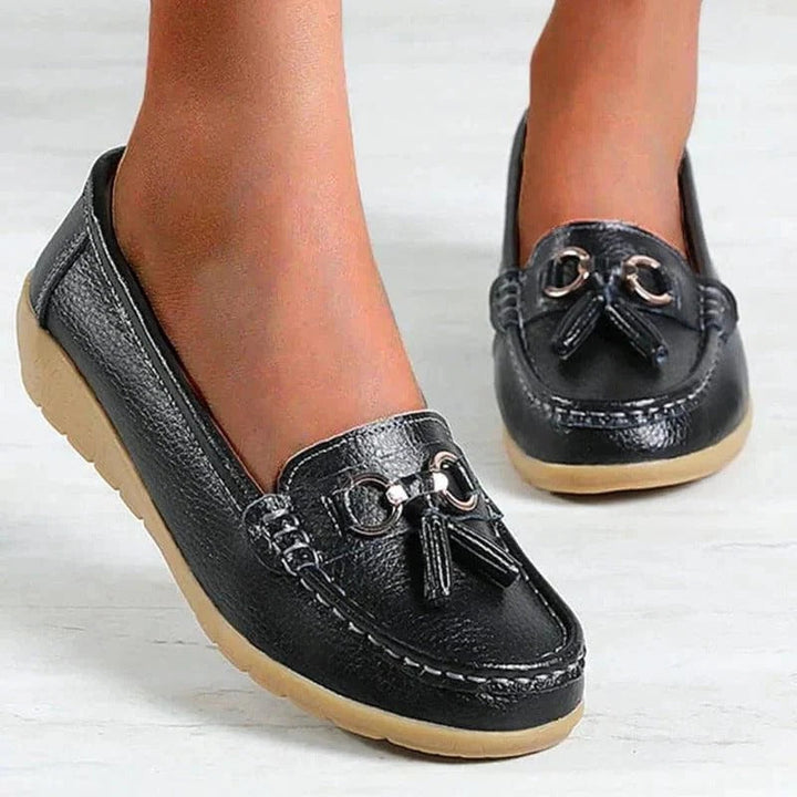 Women's Orthopedic Tassel Slip On Comfort Loafers