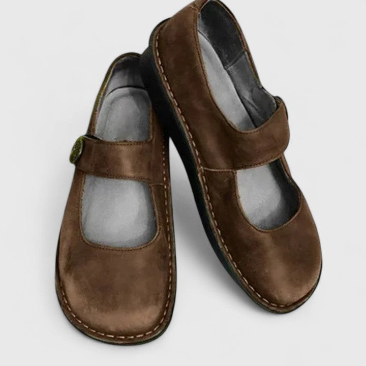 Women's Orthopedic Mary Jane Shoes with Ankle Strap