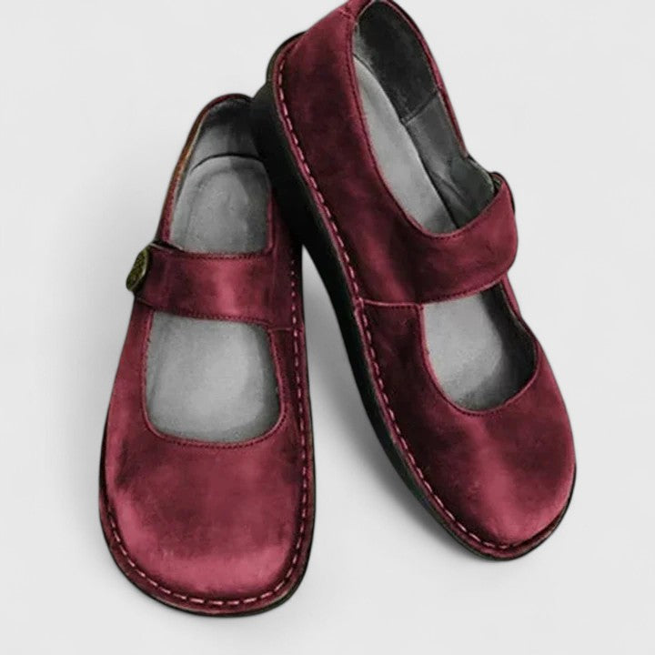 Women's Orthopedic Mary Jane Shoes with Ankle Strap