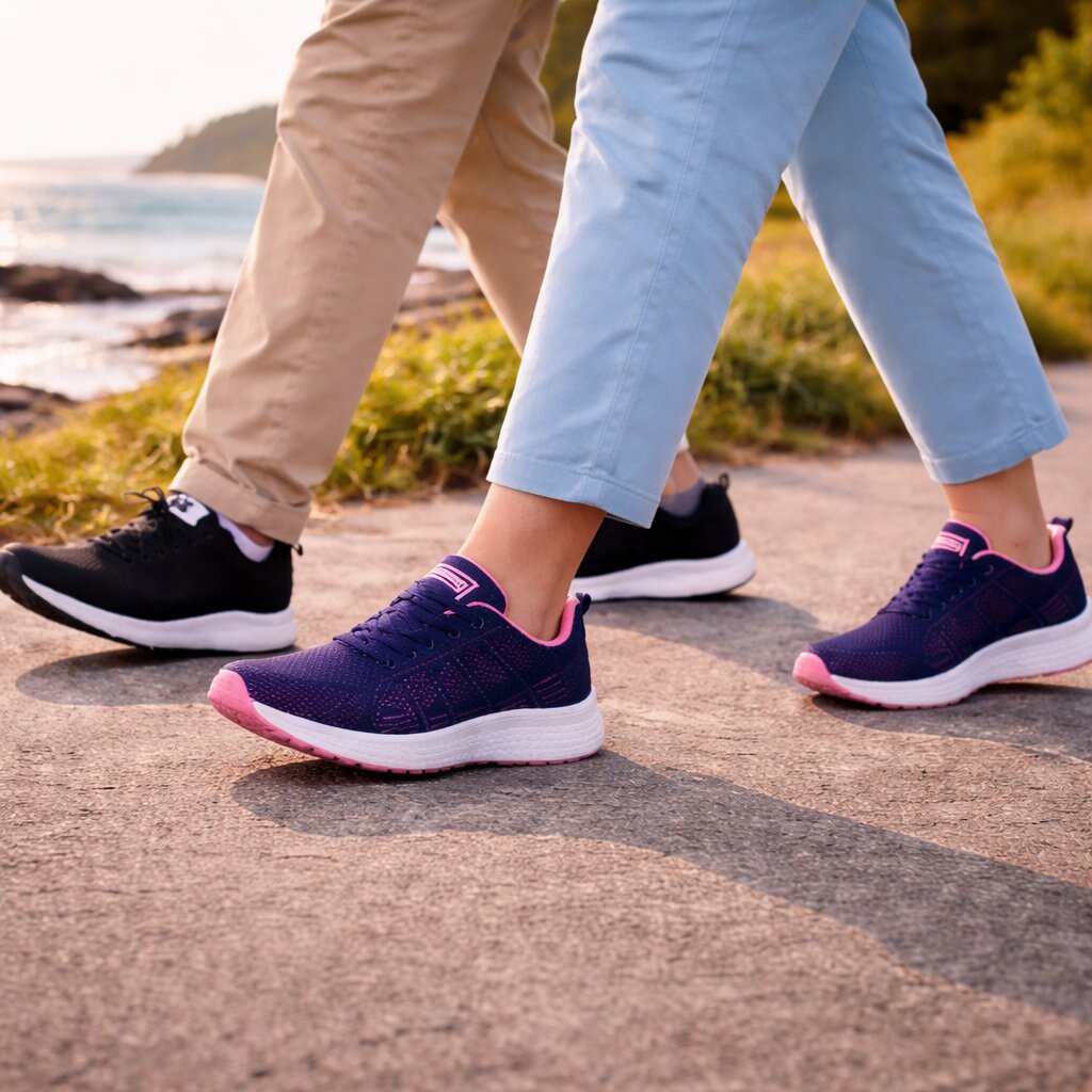 Women's Orthopedic Knit Sneakers Air Cushion Sole