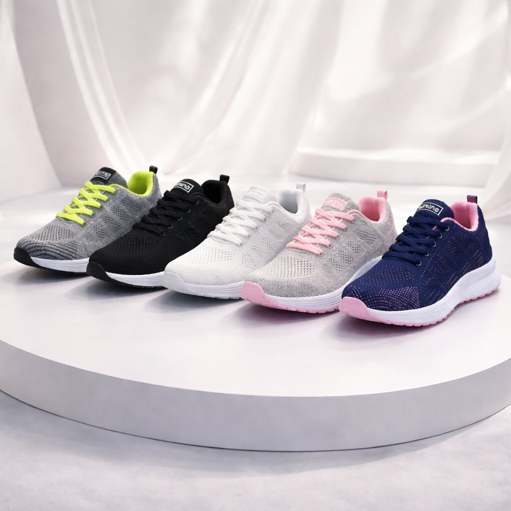 Women's Orthopedic Knit Sneakers Air Cushion Sole