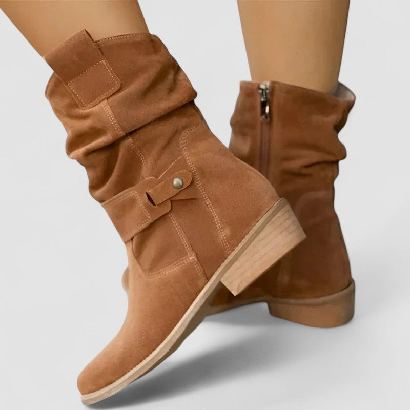 Women's Suede Orthopedic Ankle Boots