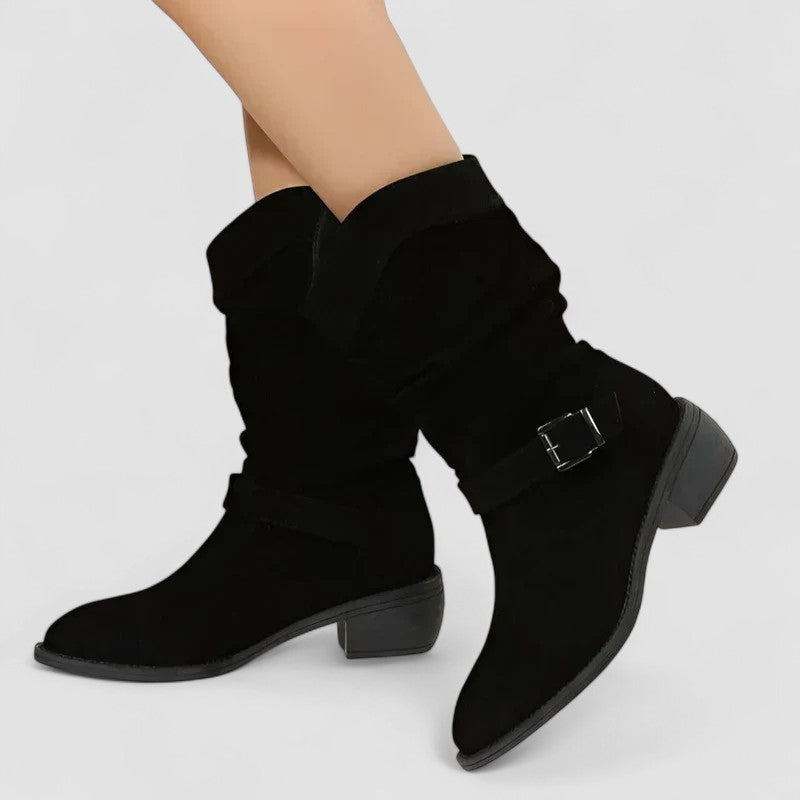 Women's Suede Orthopedic Ankle Boots