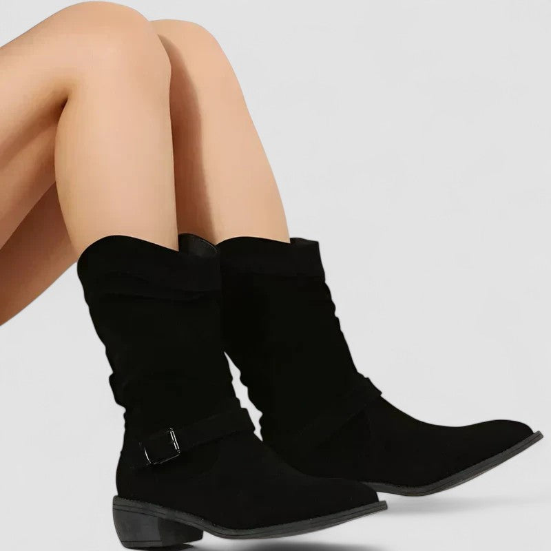 Women's Suede Orthopedic Ankle Boots